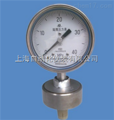 YPF系列防腐膜片式壓力表