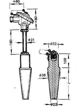 WRNR-13、WRER-13電(diàn)站(zhàn)測溫專用(yòng)熱(rè)電(diàn)偶